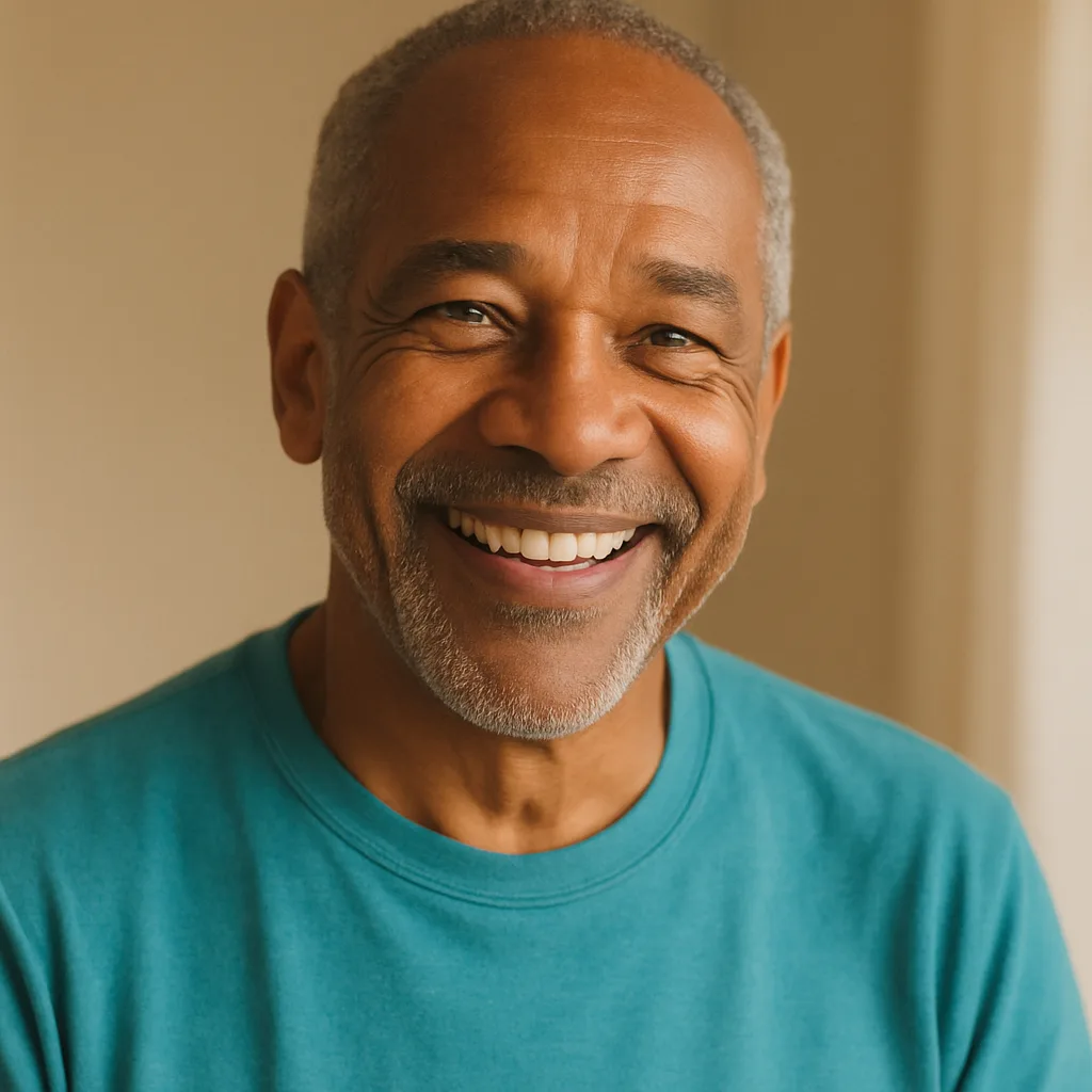 Smiling man in his 60s — member of The Sheffield Dating Site